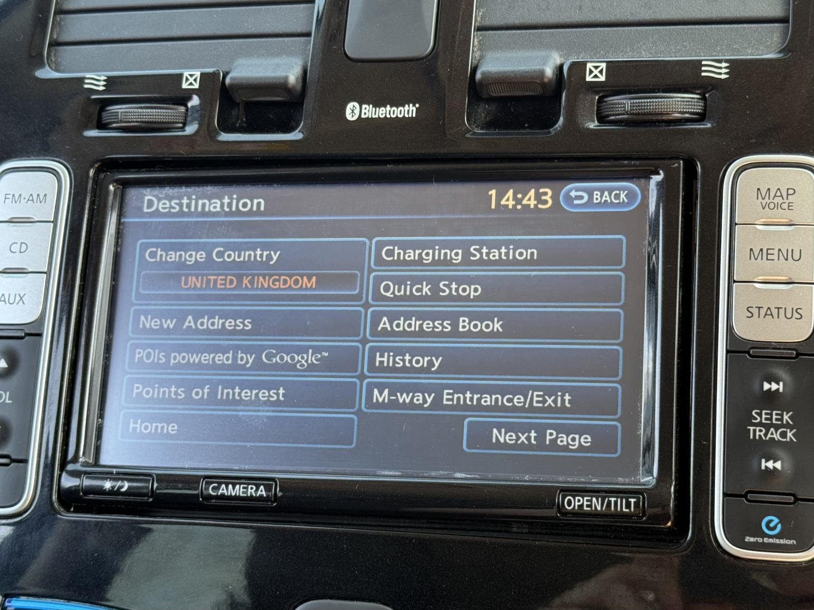 Nissan Leaf 24kWh Tekna Hatchback 5dr Electric Auto (107 bhp)