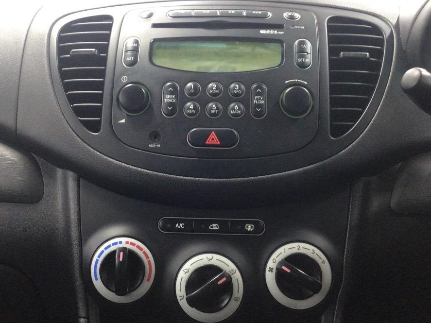 Hyundai i10 1.2 Classic Hatchback 5dr Petrol Manual Euro 4 (77 bhp)