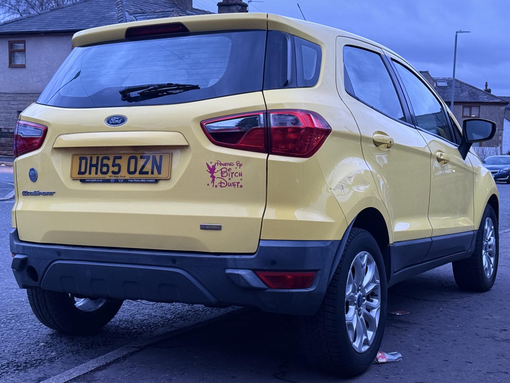 Ford EcoSport 1.0T EcoBoost Zetec SUV 5dr Petrol Manual 2WD Euro 6 (s/s) (125 ps)