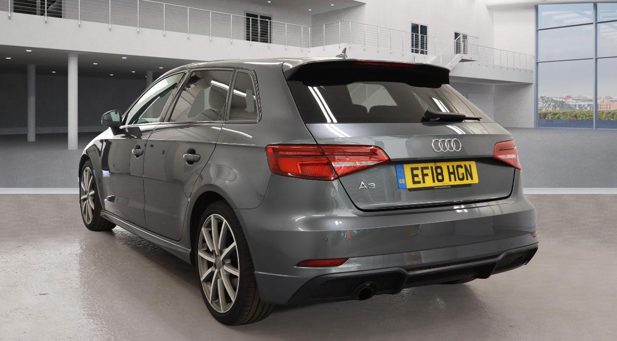 Audi A3 1.0 TFSI Black Edition Sportback 5dr Petrol S Tronic Euro 6 (s/s) (116 ps)